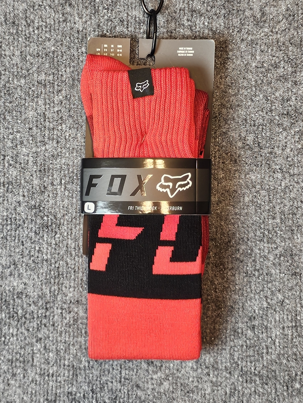 NEW Fox Racing Afterburn Fri Thick Motocross Socks - Size L